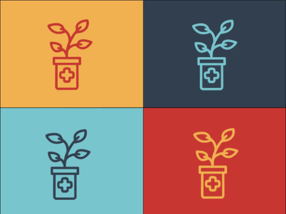 Antidepressant Medical Plant Graphics & Logos Review