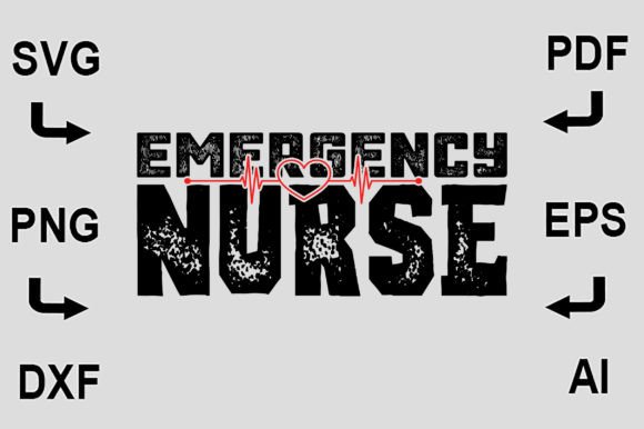 Emergency Nurse SVG: Graphics for Crafts