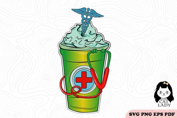 Green Coffee Nurse SVG: Crafts & Graphics Review