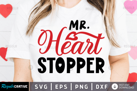Mr Heart Stopper Svg: Graphics for Crafts