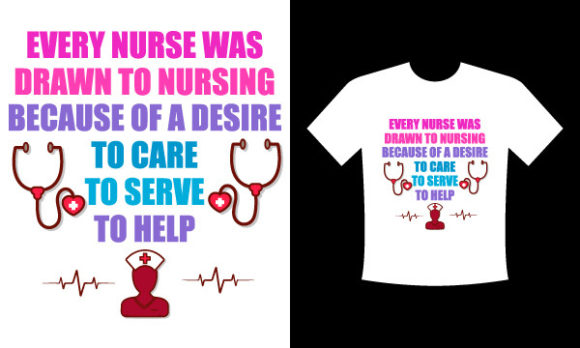 Nurse T-shirt Design: Best Graphics & Freebies