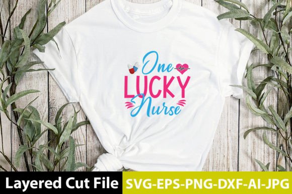 One Lucky Nurse SVG: Graphics for Crafts