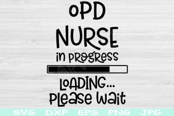 OPD Nurse SVG: Graphics for Crafts & Branding