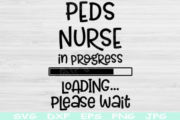 Peds Nurse Svg: Graphics for Crafts