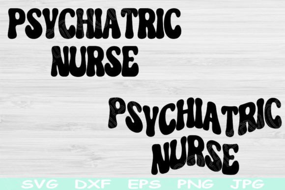 Psychiatric Nurse Svg: Mental Health Graphics for Crafts