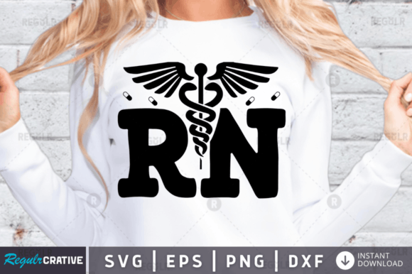 Registered Nurse Svg: Graphics for Crafts & Blogs