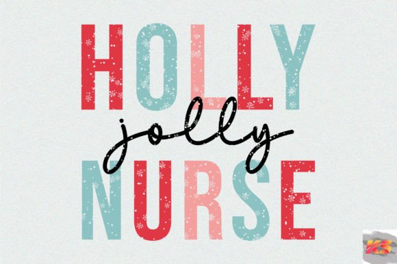 Retro Christmas Nurse SVG: Crafts & Graphics