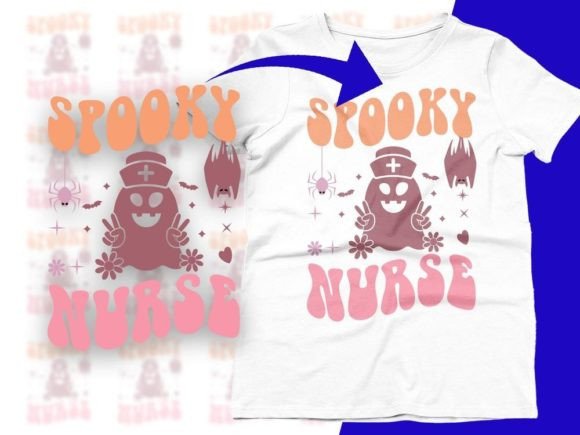 Spooky Nurse Halloween Graphics for Crafts