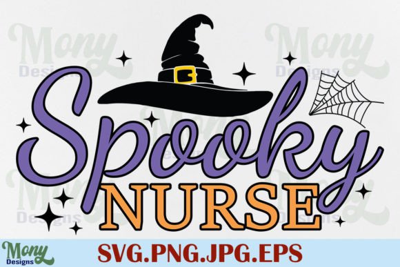 Spooky Nurse SVG: Halloween Graphics for Crafts