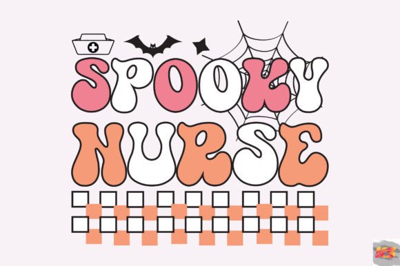 Spooky Nurse SVG: Retro Halloween Graphics for Crafts